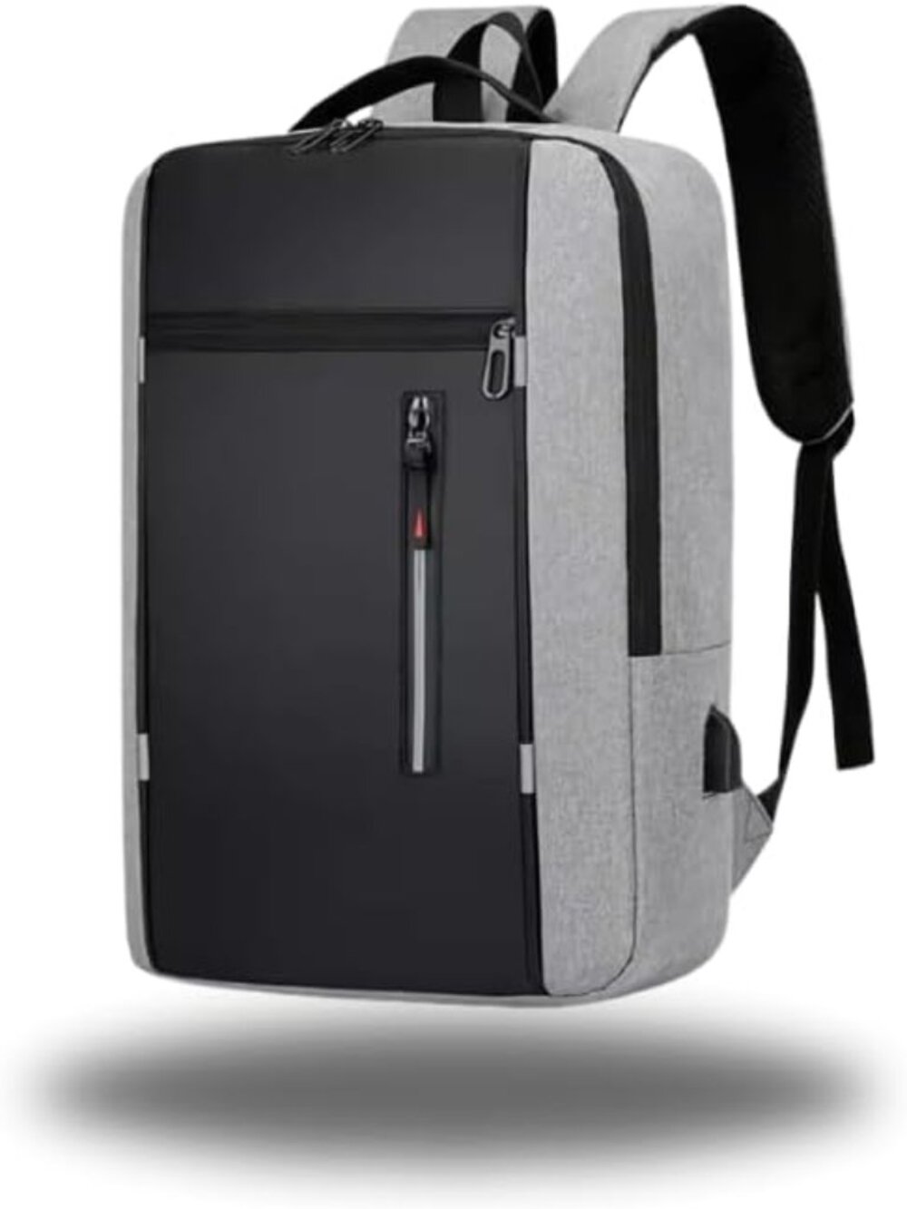 NWOT! Lightweight Laptop Tech Bag Backpack w/Padded Divider & USB Cord & Port